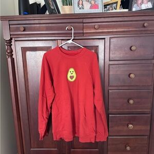 Women's Red Avocado Sweatshirt